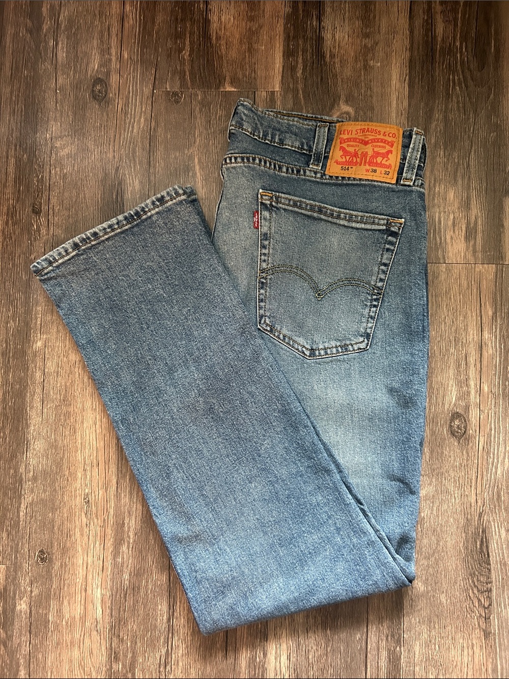 Levi's Men's Light Blue Slim Straight Jeans